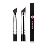 EIGSHOW Eyeliner Makeup Brush 2PCS Makeup Angle Eyebrow Kabuki Brushes, Portable Eye Powder Foundation Brush, Beauty Cosmetic Tool (E835)