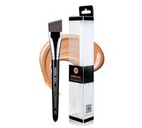 EIGSHOW Foundation Brush, Cosmetic Brushes Flat, Angled Facial Mask Brush, Soft Flexible Makeup Brush, Primer Makeup Brushes, Ideal for Creamy or Liquid Foundation(E870)