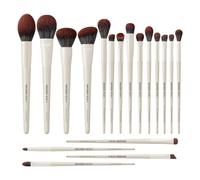 EIGSHOW MUA Pro Makeup Brush Set 18 Pcs Professional Brushes For Foundation Concealer Blush Eyebrow Gift Choice Fit for Professional Makeup Artist(Beige)