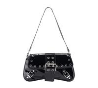 Eigso Women Shoulder Bag Y2K Small Purse HandBag for Woman Rivet Punk Hand Bag