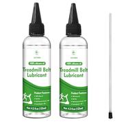 EIGTWEN 2 x 125ml Treadmill Lubricant Oil, 100% Silicone Treadmill Oil, High Temperature Resistant Stable Treadmill Belt Lubricant, Treadmill Lube Suitable for Most Types of Treadmills