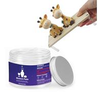 EIGTWEN 4oz Clear Museum Paste, Reusable, Excellent Adhesion, Not for Walls