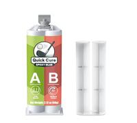 EIGTWEN 5min Golf Club Epoxy, 60ml Extra Strength Golf Shaft Epoxy, Applicable to All Clubheads, Drivers, Putters, and Irons, Compatible with Graphite and Steel Shafts (fast cure)