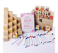 EIGTWEN 78 PCS Funny Baby Shower Games Sign Kit, Unique Baby Shower Ideas, Funniest Games Ever Where You Can Draw to Your Heart's Content, Suitable for Girls