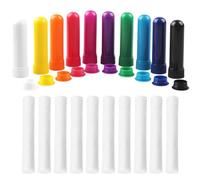 EIHI 10 Pcs Fragrance Sticks for Essential Oils Nasal Inhaler Moisture Absorption Fragrance Stick with Wick, Refillable Inhaler