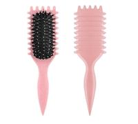 EIHI Curling Brush, Curly Hair Brush, Bounce Curl Brush, Define Styling Brush, Curl Defining Brush, Hair Brush for Detangling for Women (Pink)