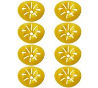 EIHI Wasp Trap, Wasp Trap, Insect Trap, Plastic Hornet Trap, Flower-shaped Insect Trap, Wasp Catcher for Building Yourself, Wasp Protection, DIY Wasp Repellent for Crafters, Pack of 8, bronze, M