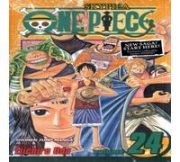 Eiichiro Oda One Piece, Vol. 24 Paperback Book in White Eiichiro Oda White