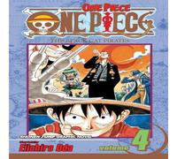 Eiichiro Oda One Piece, Vol. 4 Paperback Book Eiichiro Oda Multicolor