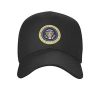 EIILBEIS Unisex Sun hat American Presidential Seal Baseball Cap for Women Men Adjustable USA Trump Election Vote Dad Hat Performance Gift