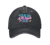 EIILBEIS Unisex Sun hat Anti Hero Lyrics Baseball Cap Hat Man for The Sun Big Size Hat Caps for Women Men's Gift