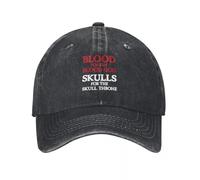 EIILBEIS Unisex Sun hat Blood for The Blood God Skulls for The Skull Throne A (Light) Baseball Cap Beach Cosplay Hiking hat for Man Women's Gift