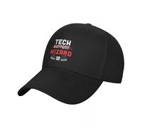 EIILHUED Tech Support Wizard Helpdesk Computer Technician Baseball Cap Hip Hop Wild Ball Hat Fashion Beach Sun hat Men's Hats Women's