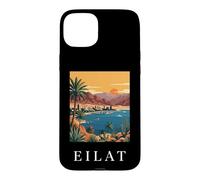 Eilat Red Sea Desert Coast Israel Travel Design Case for iPhone 15 Plus