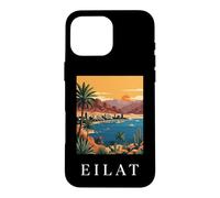 Eilat Red Sea Desert Coast Israel Travel Design Case for iPhone 16 Pro Max