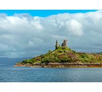 Eilean Donan Castle Sky Island UK DIY 5D Diamond Painting by Number Unique Kits Home Wall Decor Crystal Rhinestone Wall Decor