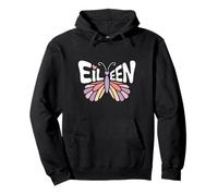 Eileen Butterfly - Personalized Cute Name Word Art Pullover Hoodie