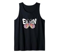Eileen Butterfly - Personalized Cute Name Word Art Tank Top