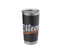 Eileen Personalized Name Shirt Custom Lettering 70's Stainless Steel Insulated Tumbler