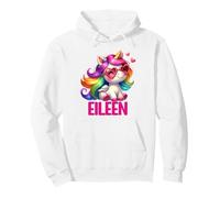 Eileen Unicorn Name Personalized Design Pullover Hoodie