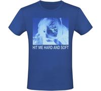 Eilish, Billie HMHAS Gradient Portrait T-Shirt blue M