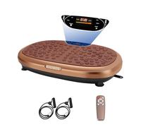 EILISON FitMax KM-818 3D Vibration Plate Exercise Machine - Whole Body Workout Vibration Fitness Platform w/Loop Bands - Home Training Equipment for Recovery, Wellness, Weight Loss (Jumbo Size)