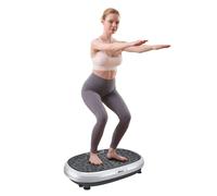EILISON FitMax KM-818 3D Vibration Plate Exercise Machine with Loop Bands - Full Body Vibration Platform Machines for Home Fitness, Shaping, Training, Recovery, Wellness, Weight Loss (Jumbo Size)