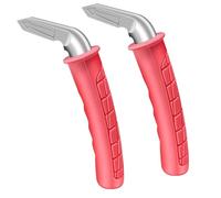 EILITWAY Portable Car Door Handle Assist - 2 Pack Vehicle Support Handle, Easy Sit to Stand Assistance for Seniors and Handicapped, Supports Up to 450 Pounds (Red)