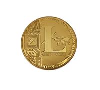 Eillwin Litecoin Crypto Great Gold Color Coin collectible & commemorative souvenir