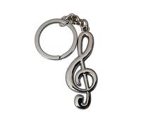 Eillwin Treble Clef Musical Note Unisex Keychain Charm