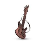 Eillwin Vintage Classic Guitar Keyring, Retro Music Keychain | Lightweight Unisex Musical Charm Gift Stylish Accessory for Bag or Car Keys