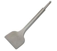 Eilumduo SDS Plus Chisel, Angled Bent Chisel Wide Removal Tool, 2.95"X 11.02" Ceramic Tile Shovel for Home Improvement Projects/Metalworking