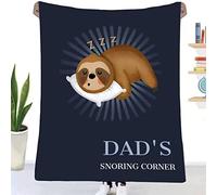 EIMOPE Blanket Gifts for Dad 150x200cm, Super Soft Cozy Fleece Throw Blanket, Sofa Blanket Gifts for Dad on Christmas Father's Day Birthday Thanksgiving