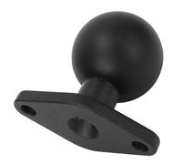 EIMSOAH 1.5in Ball Mount Base, with C Size Double Socket Arm, Anodized Aluminum Alloy Round Plate, for