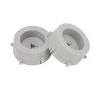 EIMSOAH 1 Pair NAB Hub Adapters, Replacement for Revox to Reel Tape Recorder, 10 Inch Openers with Secure Locking Mechanism for 1/4 Inch Tape Recorders