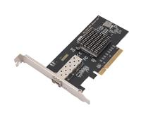 EIMSOAH 10Gb PCIE Network Card, Single SFP Port High Speed PCI Express X8 Network Adapter, 82599 Chip for Server Computer