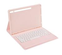 EIMSOAH 12.4in Pink Detachable Wireless Keyboard Case with Stand for S8 S7 FE 2021 S7 Plus (Without Touchpad)