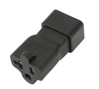 EIMSOAH 20A 125V C20 to 5-15 20R AC Power Adapter Precise Interface Plug and Play Adapter for UPS Outlet, Laptop Power, 1 X IEC320 C20 to Nema 5-15 20R