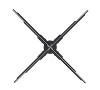 EIMSOAH 3D Hologram Fan, 60cm Resolution 645 LEDs Holographic Projector Advertising Display with WiFi APP Remote Control for Business Shop Mall Casino Bar (UK Plug)