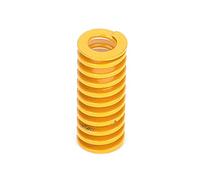 EIMSOAH 3D Printer 50pcs Yellow Alloy Steel Top Springs for Hot Bed, Durable 3D Printer Accessory for Enthusiasts, Lighter Load Compression Ratio of 50%