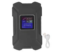 EIMSOAH 4G Mobile WiFi Router, 3000mAh Battery Portable WiFi Hotspot Support 32 Users, with SIM Card Insertion, for Americas Europe Australia Asia Africa Middle (Black)