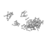 EIMSOAH 60pc RC Screw Kit Stainless Steel Half Round Countersunk Head Screws for 1/10 RC Car Durable Material