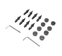 EIMSOAH Adjustable Speaker Isolation Spikes Kit Enhanced Sound Clarity Vibration Absorber for Speakers Turntables CD DVD Player