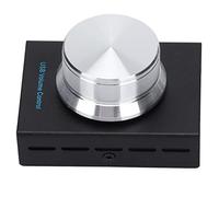 EIMSOAH AM-U001BK USB Volume Control Regulator with Fast Response One-Key Knob Operation for Watching Videos Wedding Activities Aluminum Alloy