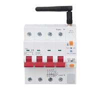 EIMSOAH APP Remote Control Smart Circuit Breaker with Timer Switch for Real Time Monitoring, 4P 63A WiFi Circuit Breaker for Convenient Home Management (AC400V)