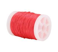EIMSOAH Archery Bow String Serving Thread, 120m Soft Multifilament Nylon Thread with 34 Pound Break Strength, for Compound Recurve Bow Tying Peep Sight Nock Point Cat Whiskers (Red)