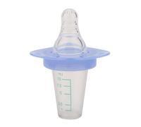 EIMSOAH Baby Pacifier Feeder, Nipple Type Pacifier Feeder, 10ml Silicone Removable Liquid Dispenser, for Home Travel, 3.3 X 2.4inch