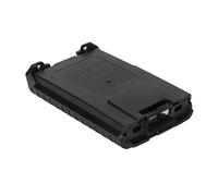 EIMSOAH Battery Case Box for UV-5R 5RA/B/C/D 5RE+ 6AAA Extended Shell Case Box for Electronic Parts Storage Sturdy Material Black 3.1x2.0x0.6in for Two-way Radios
