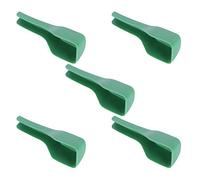 EIMSOAH Bird Feeding Spoon, 5 Pieces, Durable Plastic Food Scoop for Feeding Birds, Suitable for All Types of Feeders