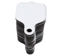 EIMSOAH Blank Sublimation Nameplate MDF Hardboard 30pcs Paddle Board for 40oz Cup Endless Customization Keychain Accessory